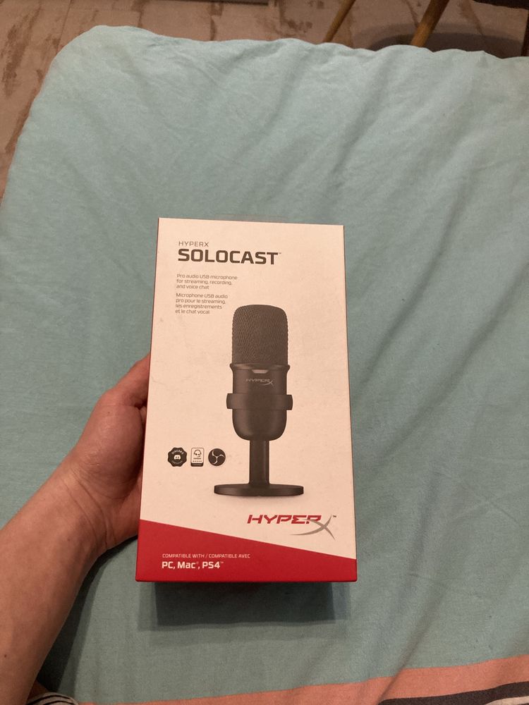 HyperX Solo Cast микрофон