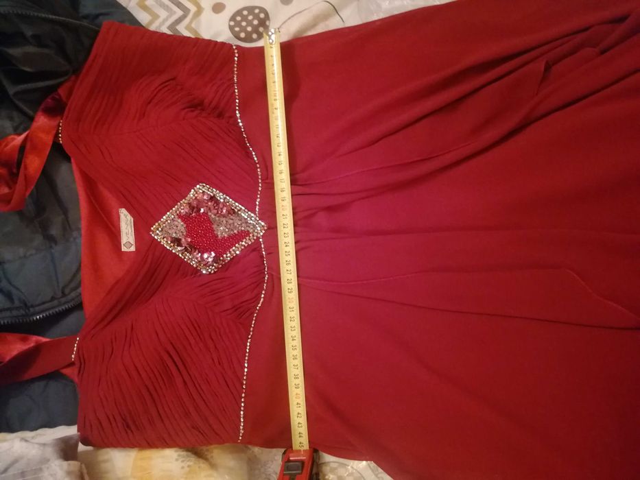 Rochie de seara vișinie talie 44