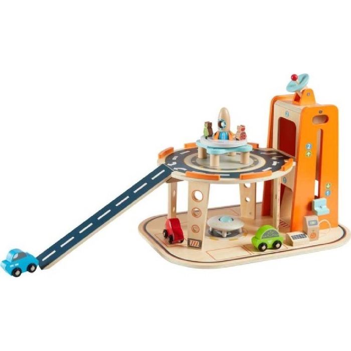 Дървен паркинг – Космическа станция за игра