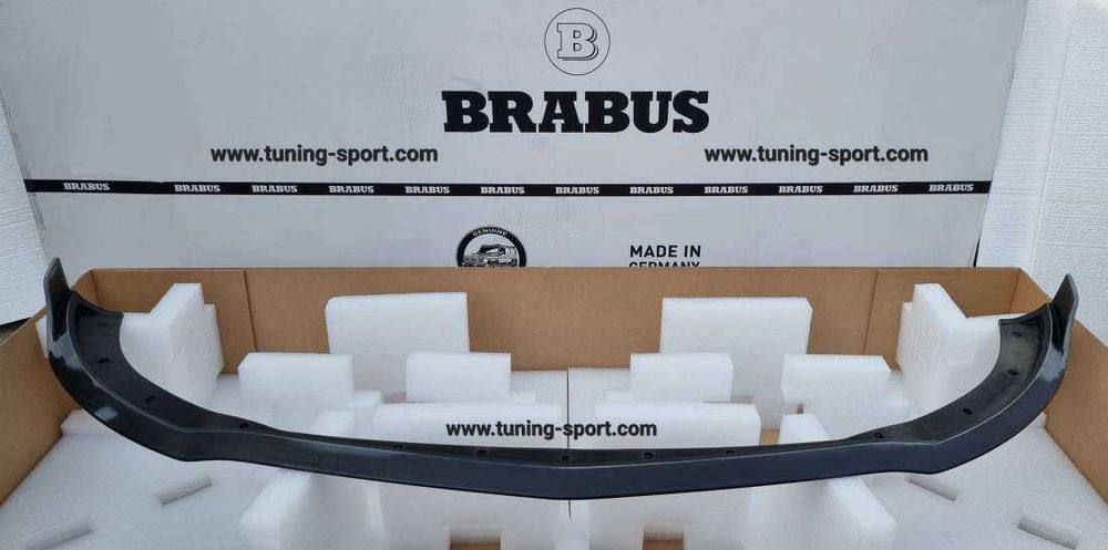 Спойлер лип предна броня BRABUS S-class AMG Line W223  от 2020 г.>