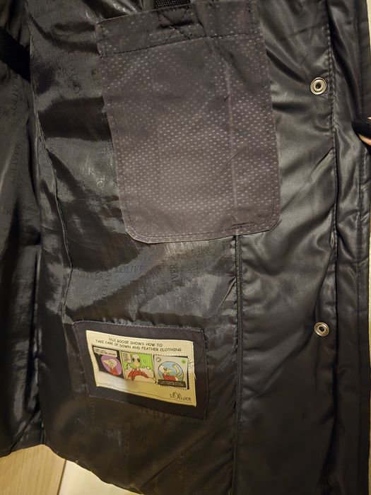 Geaca s.Oliver - pene si puf de gâscă - XL