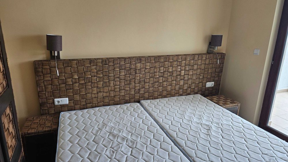 Спална рамка от естествен ратан - ръчна изработка, внос от Индонезия