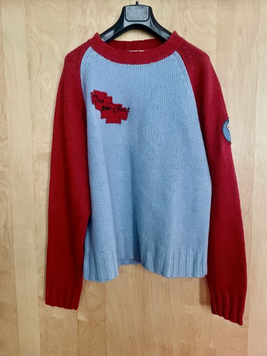 Pulover unisex One per cent 62% lana, L/XL