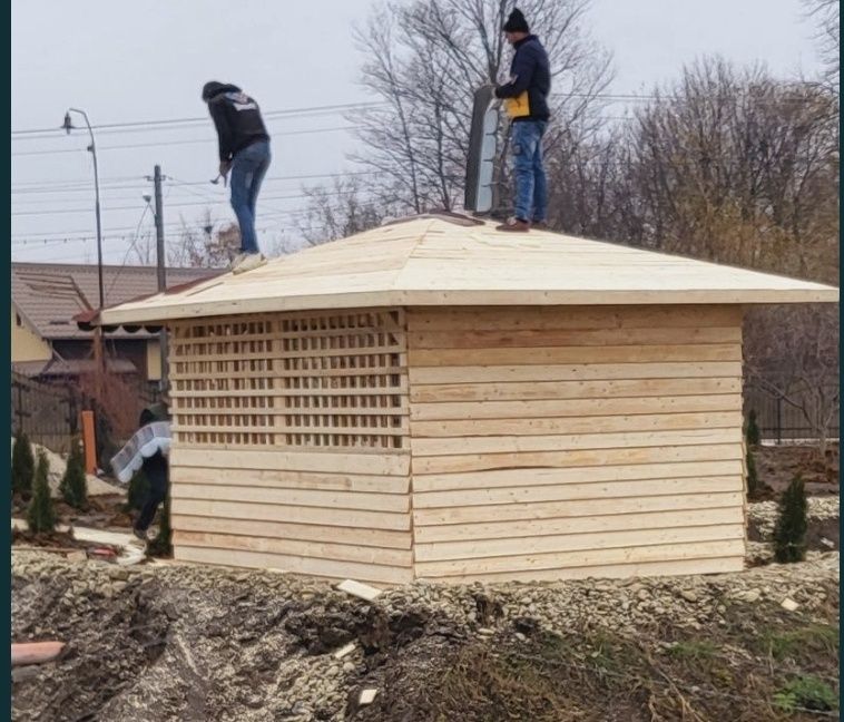 Foisoare de grădina din material lemnos de cea mai buna calitate finis