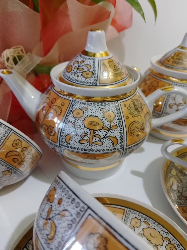 Руски порцелан сервиз за чай