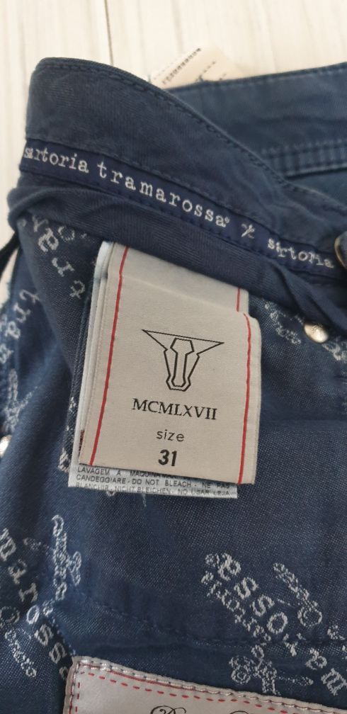Tramarossa Italy Slim Fit Mens Size 31/34 НОВО! ОРИГИНАЛ! Мъжки Дънки!