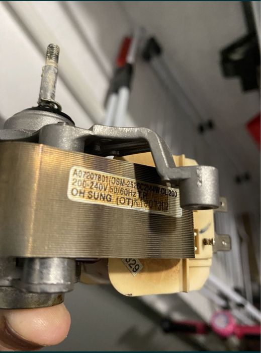 Motor ventilator uscator de rufe Electrolux