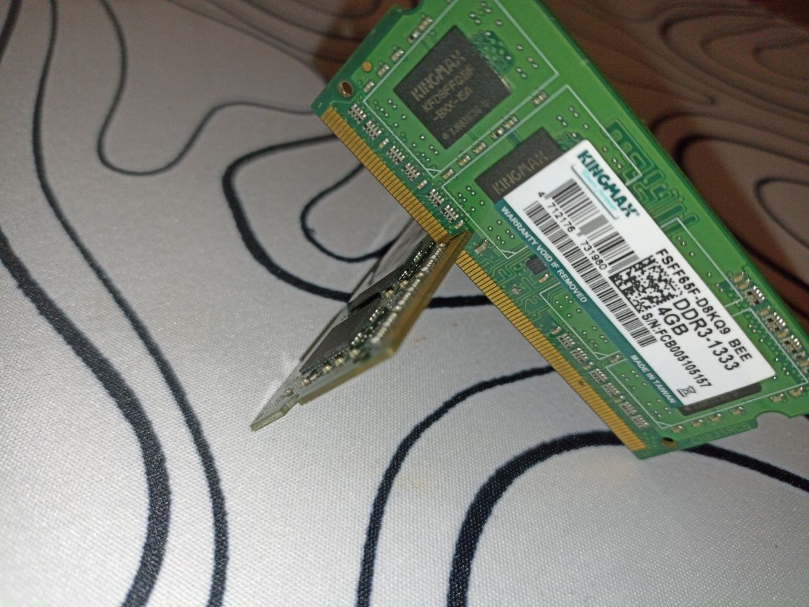 Оперативная память для ноутбука DDR3 2x4gb