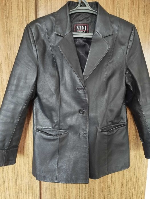 Кожаный пиджак кожа