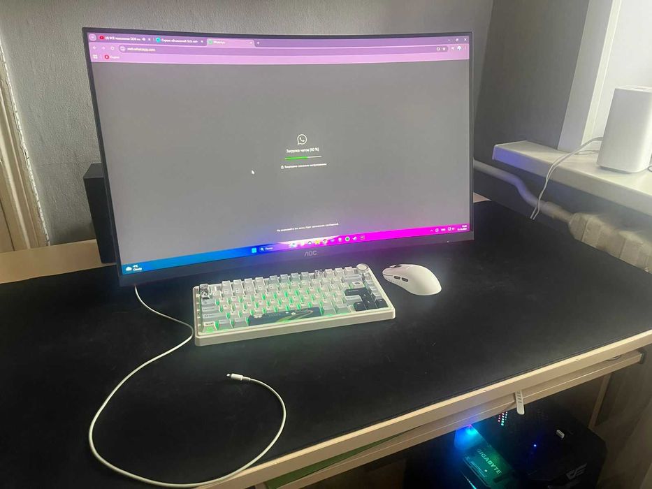 Мощный ПК RTX3070TI i7 12700F 64gb ram с монитором 240гц и переферией