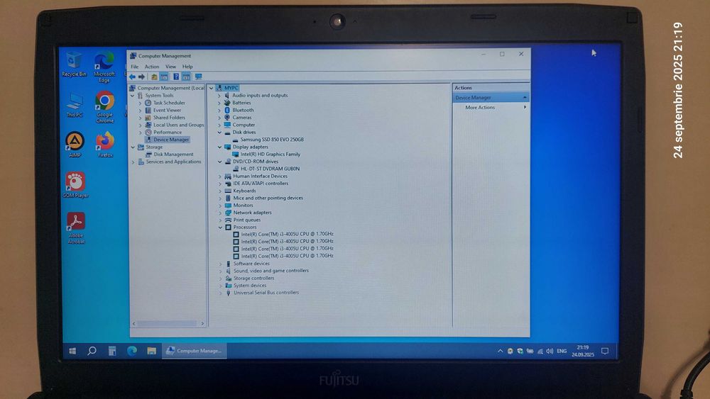 Laptop Fujitsu Lifebook A514