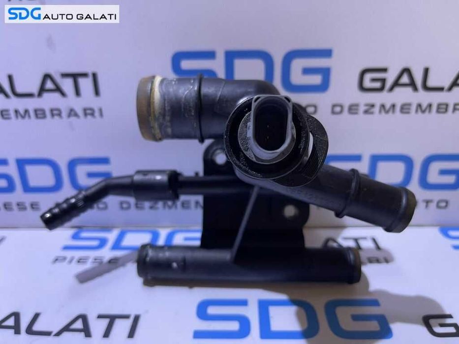 Flansa Distribuitor Racord Teava Conducta Senzor Apa Seat Toledo 3 2.0 TFSI BWA 2005 - 2009 Cod 06F121133G