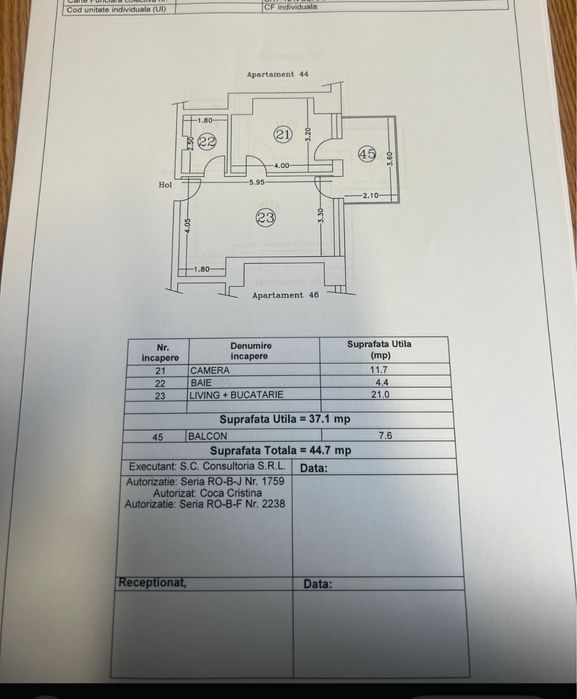 Vand Ap 2 camere,in complex cu piscina,parcare subterana,Tva inclus