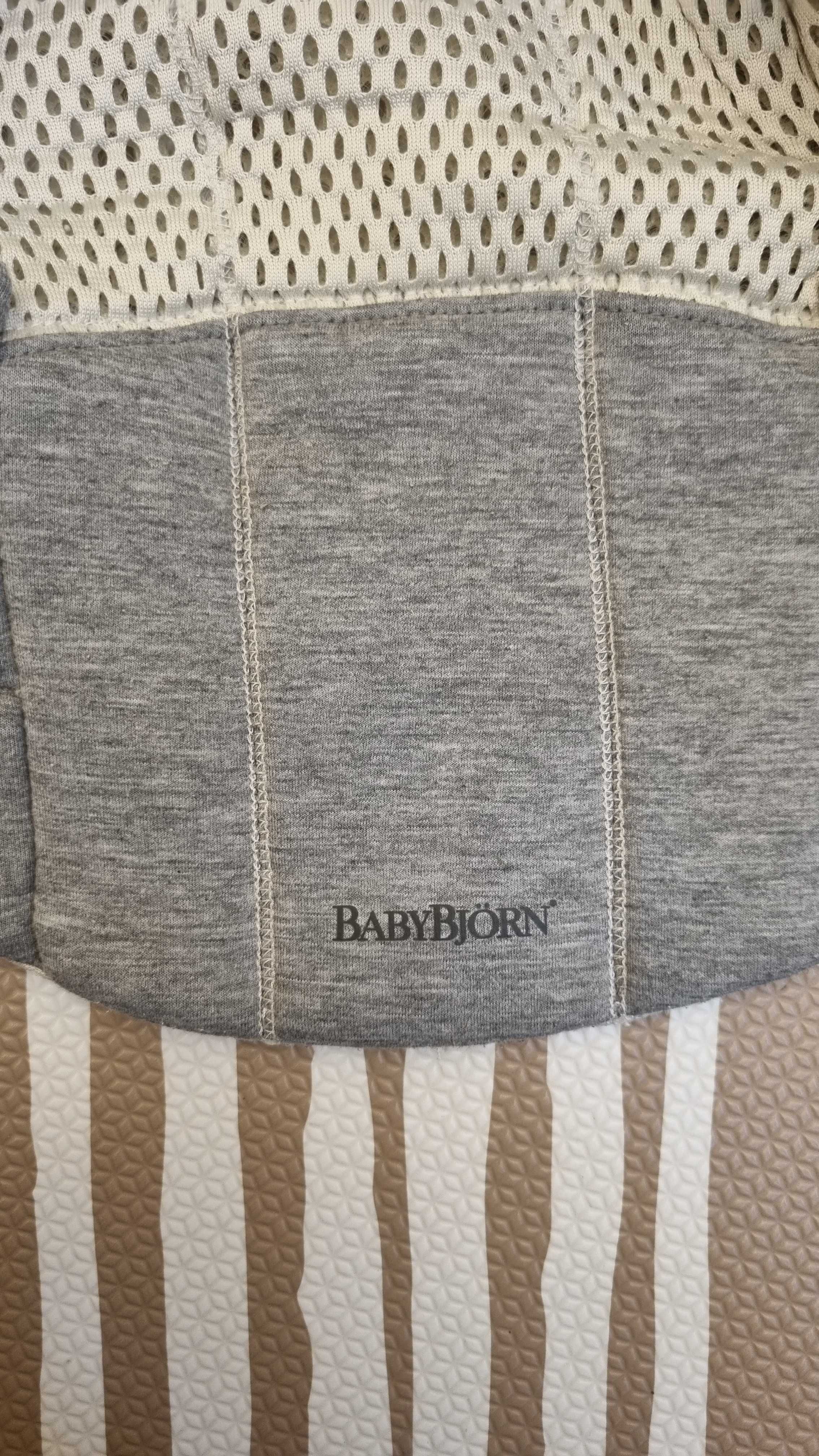 Раница за бебе / кенгуру Babybjorn Harmony 3D mesh silver