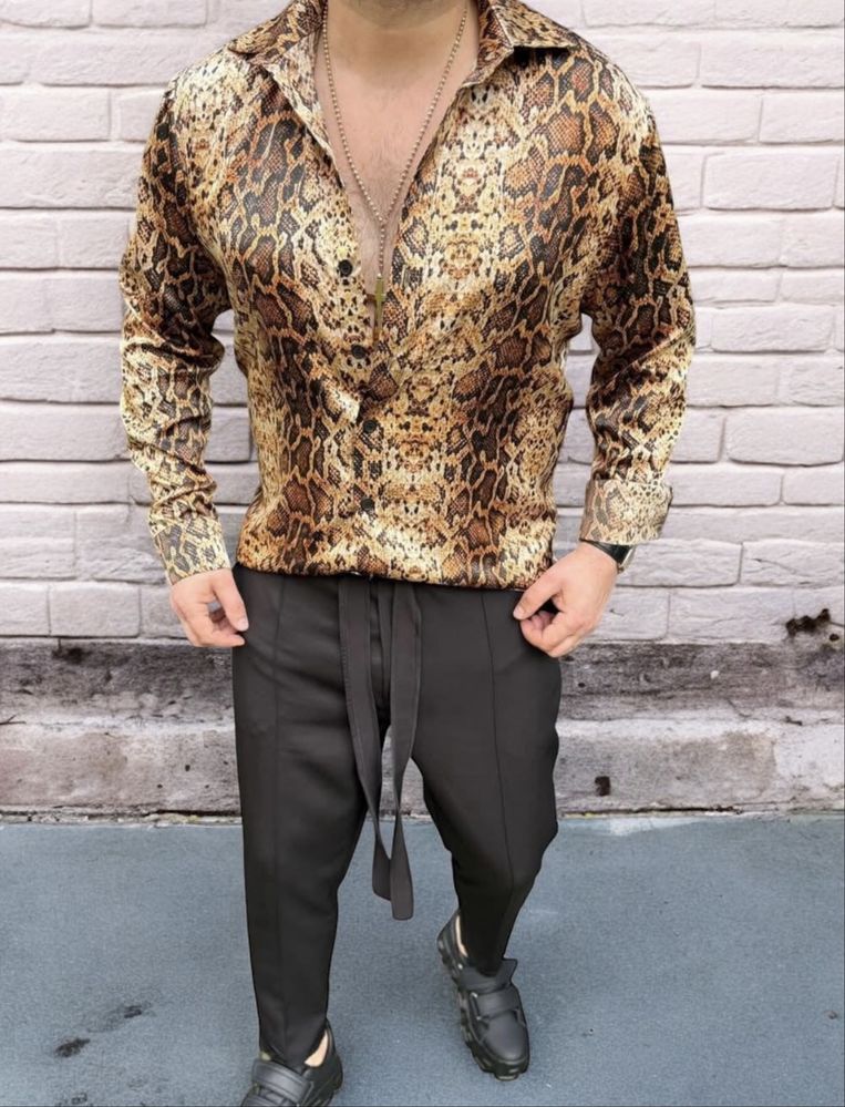 Camasi Casual Animal print, calitate premium!