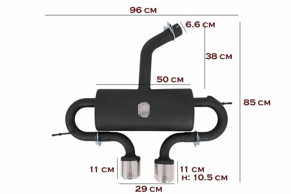 Sistem Evacuare VW Golf 5 R32 (2003-2007) si VW Golf 6 R20 (2008-2013)