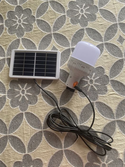 Новая Лампа на солнечной батареи (панели)