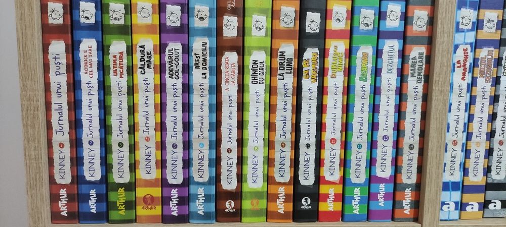 Serie Jurnalul unui puști 1-17