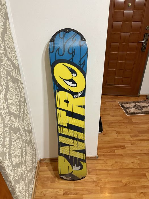 Placa snowboard 142 cm nitro cu legaturi