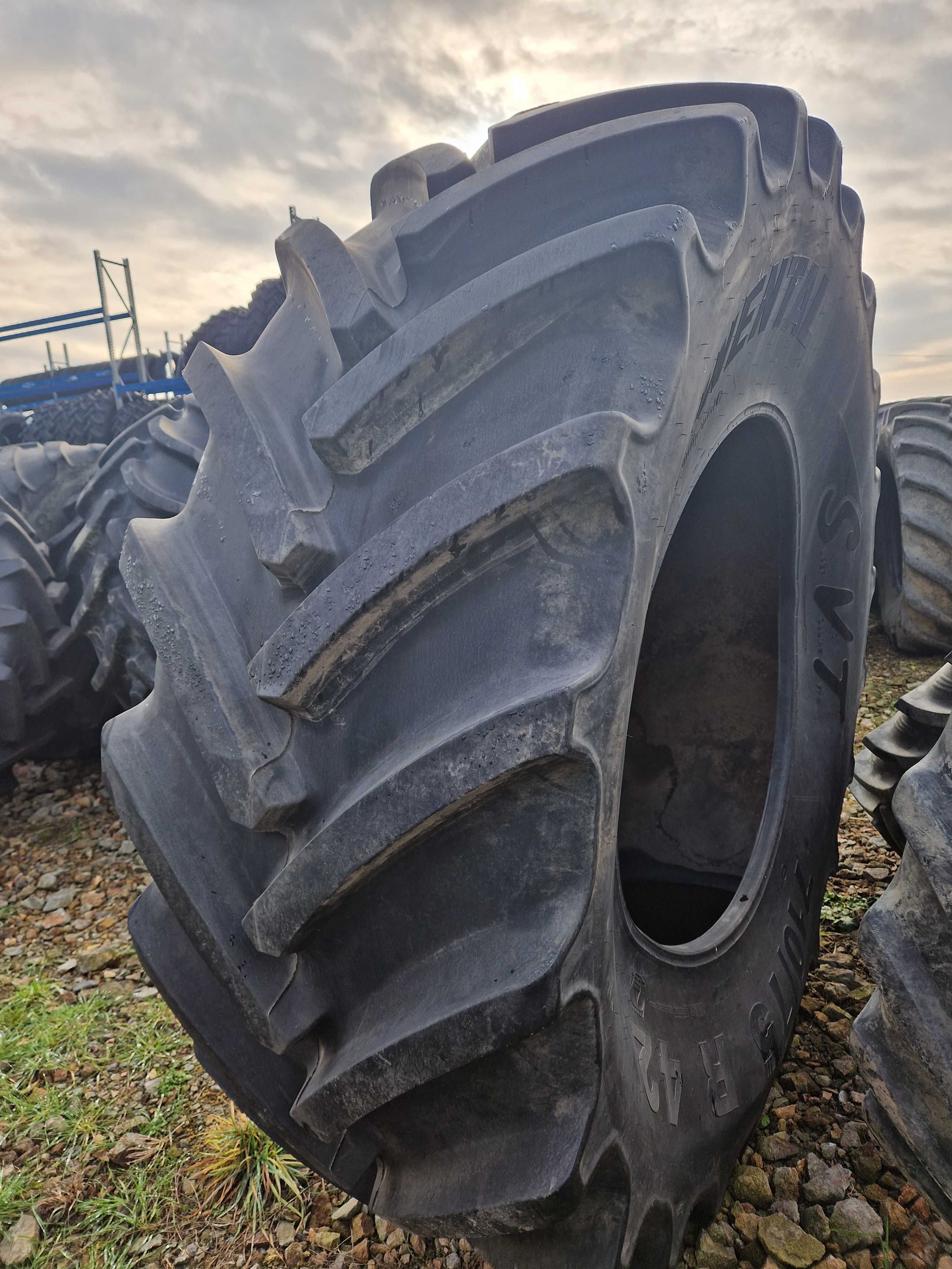 Anvelopa 710/75 r42, ocazie,Continental, fara defecte, SH, John Deere