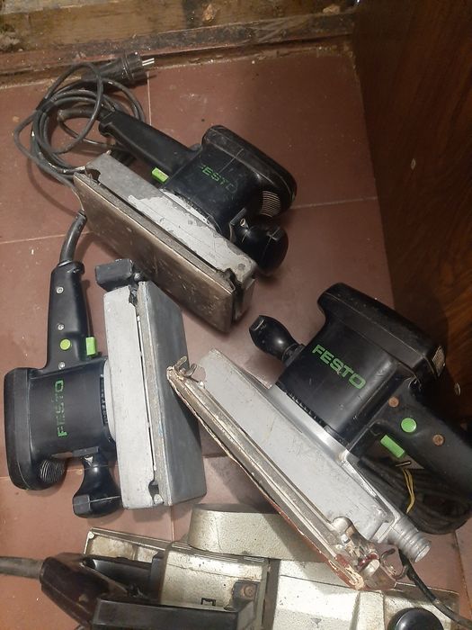 Виброшлайфи Festo и ренде Метабо