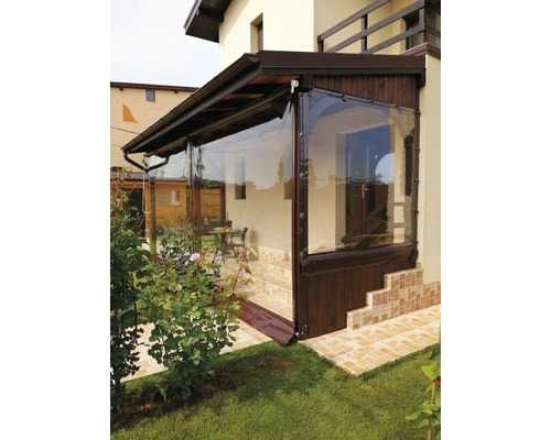 Folie cristal inchidere terasa balcon foisor LogoPrint.ro