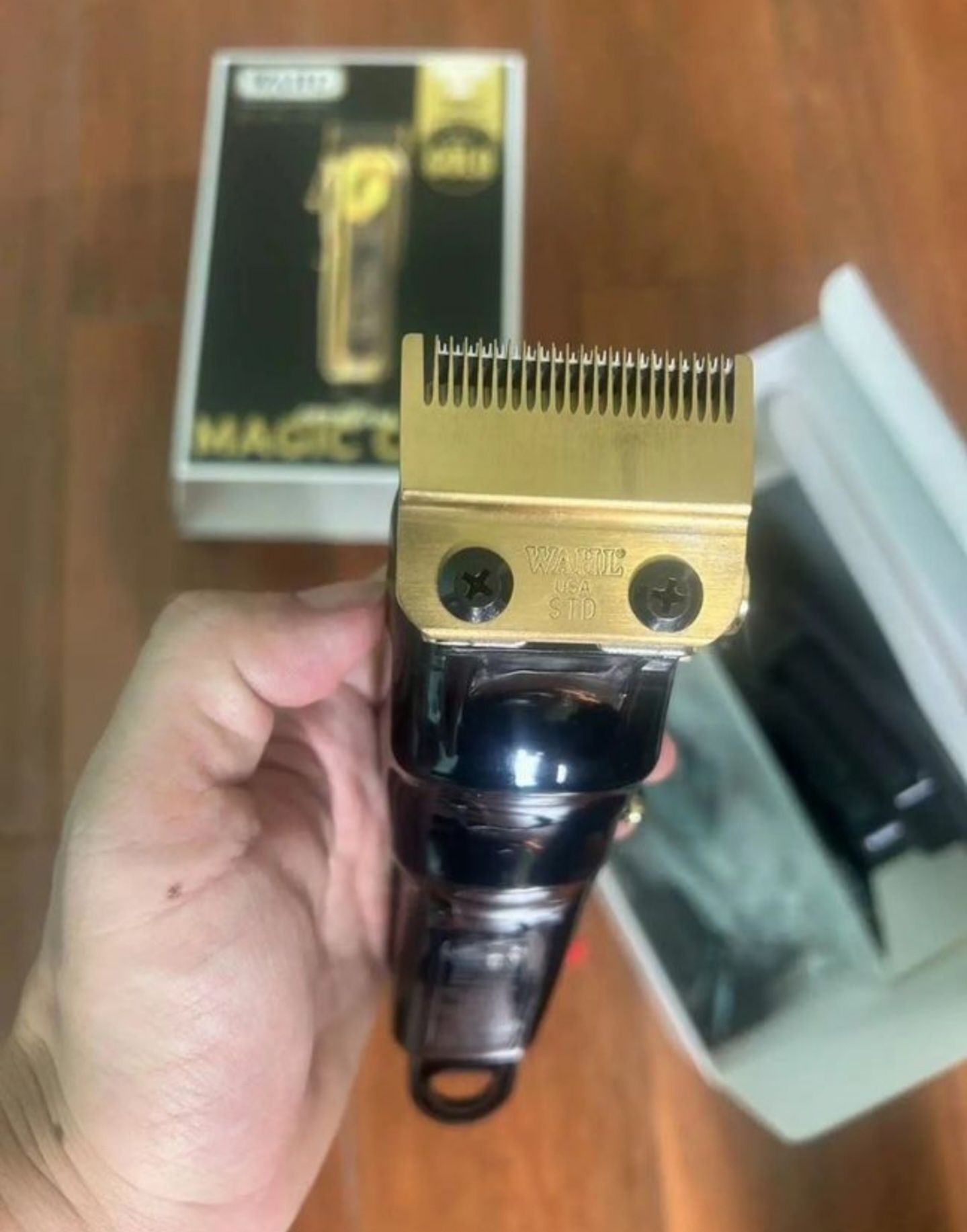 Wahl magic clip gold