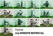 Pachet 13 APARATE FITNESS Matrix G3 (livrare toata Romania)