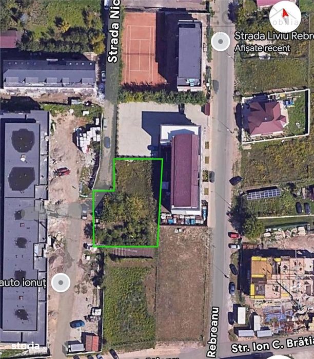 Teren de vanzare 522 mp Tractoru