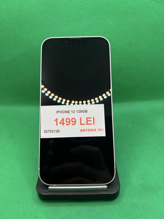 Iphone 13 128GB, bateria 76%, Lazar Amanet Crangasi, 537021