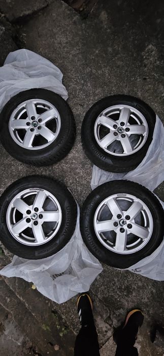 5/100/15 skoda octavia fabia оригинални джанти за шкода октавиа фабиа