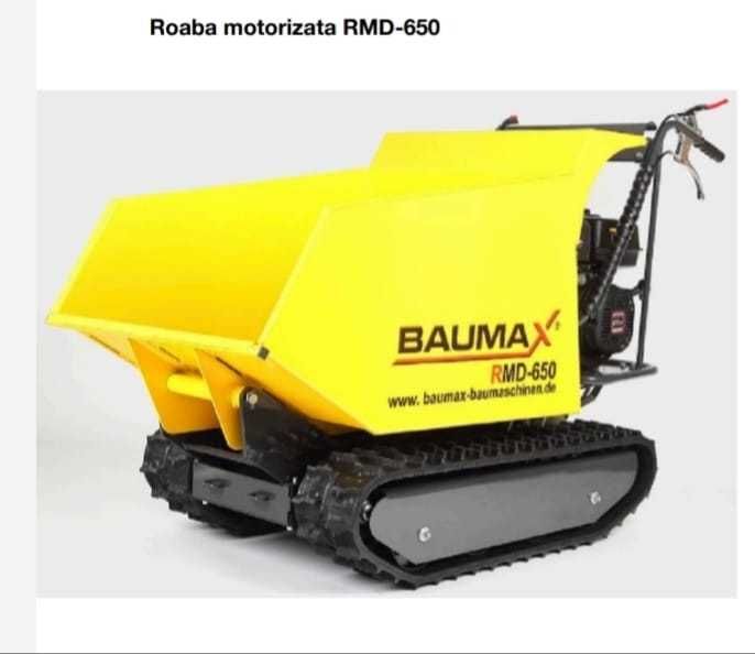 mini-dumper, roaba motorizata