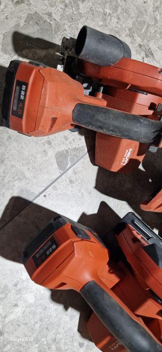 Hilti circular pe acumulator