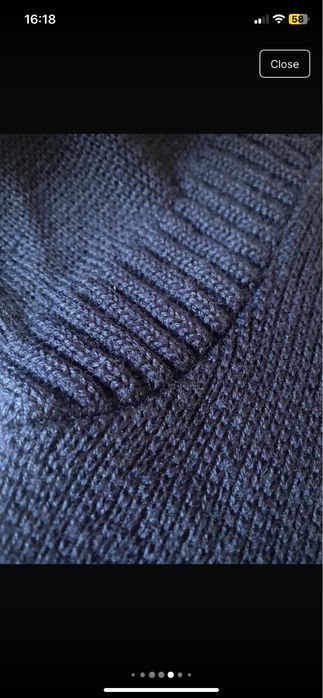 FrankAlexs XXL jumper - pulover XXL marime 56 albastru