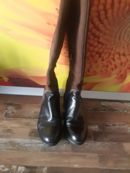 Cizme piele lungi