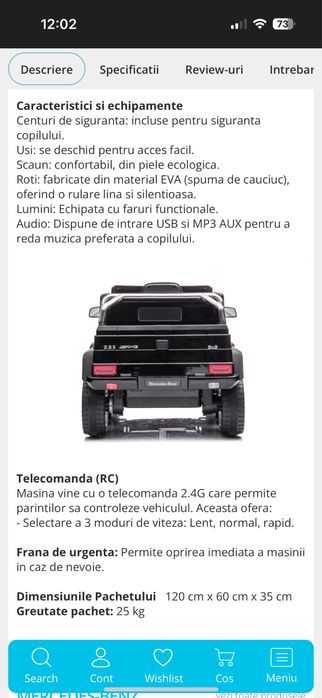Masinuta electrica