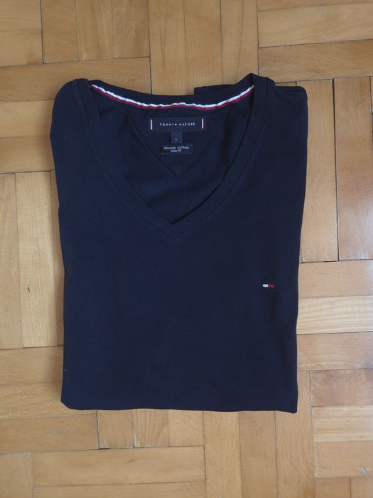 Bluză Bărbați Premium Tommy Hilfiger, Bumbac Organic, Slim Fit - L