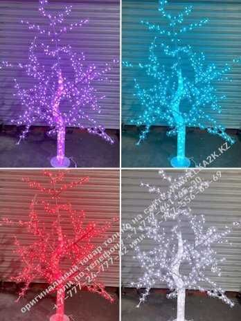 Акриловые световые деревья "Сакура" высотой 180 и 250 см