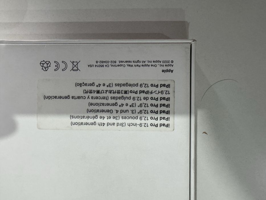 Оригинал чехол клавиатура Ipad 12,9
