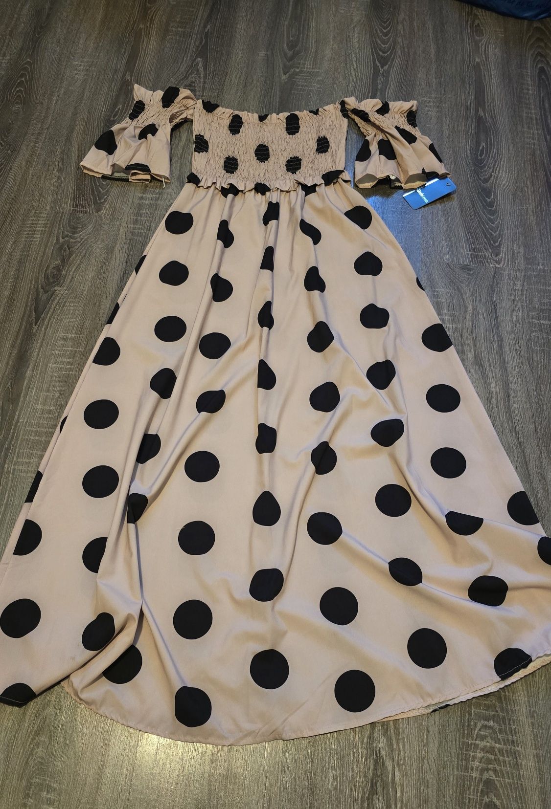 Rochie bej  noua marimea S