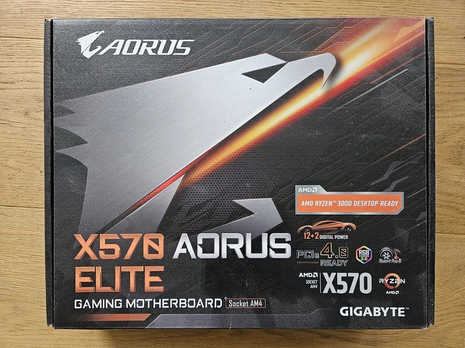 Дънна платка Gigabyte X570 AORUS ELITE AM4