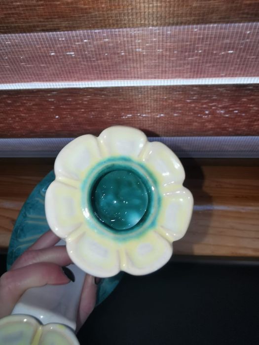 Майсен свещник порцеланов производител Мейсен Somag Meissen окл. 1920
