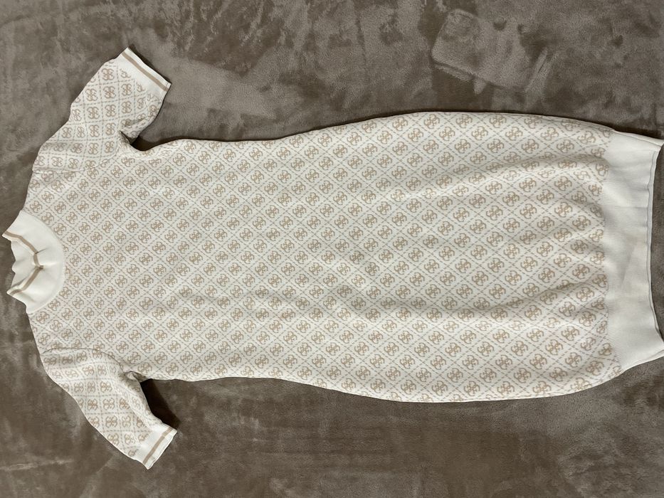 GUESS Плетена рокля Рокля SS LISE 4G LOGO SWTR