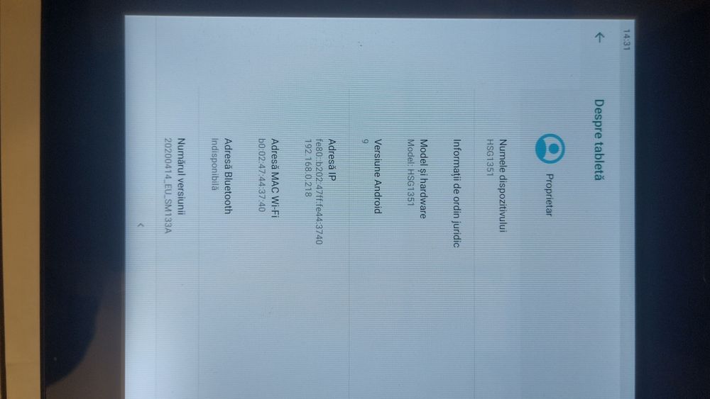 Tableta Hanspires 13,3 inchi