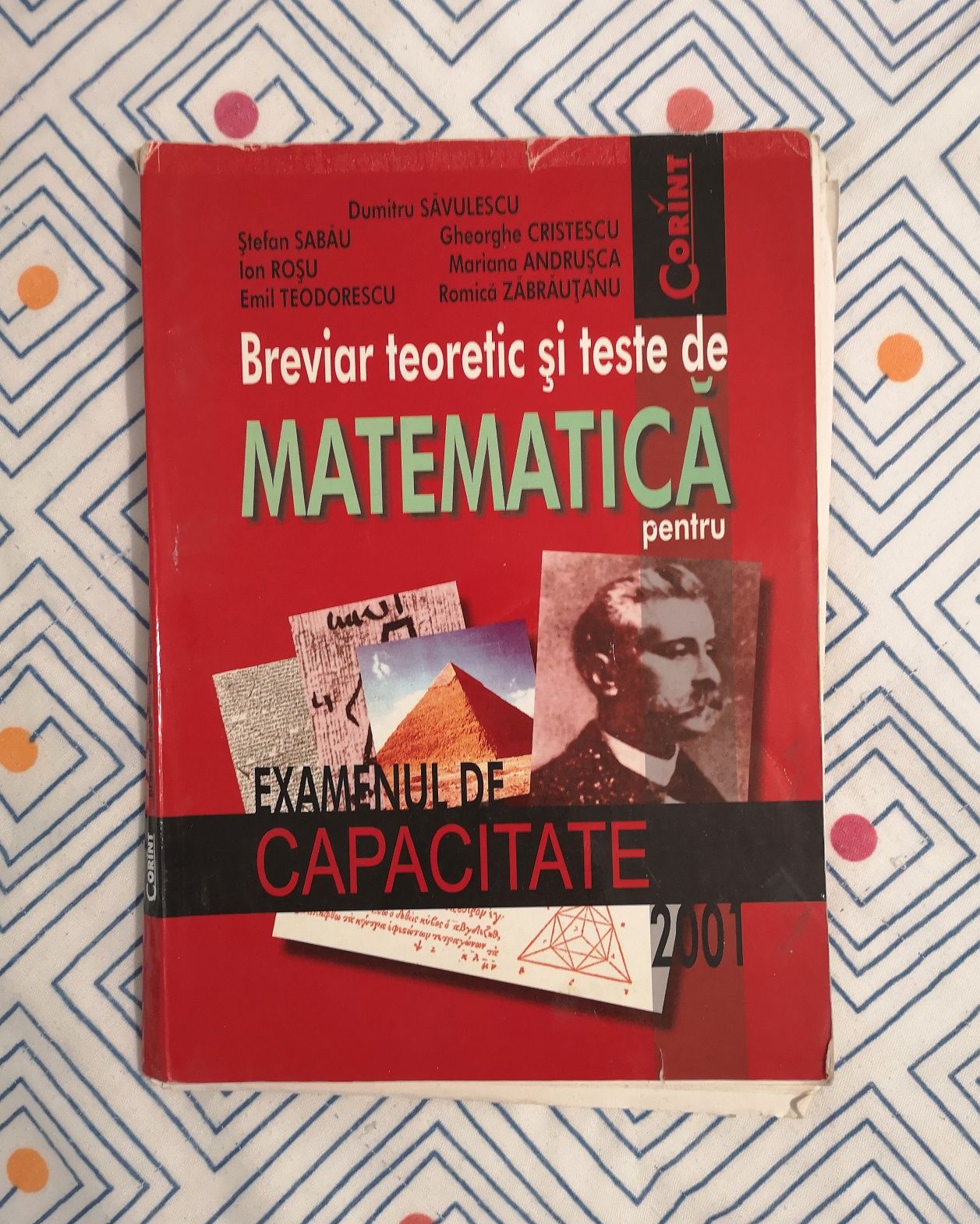 Culegere matematica pentru examen capacitate