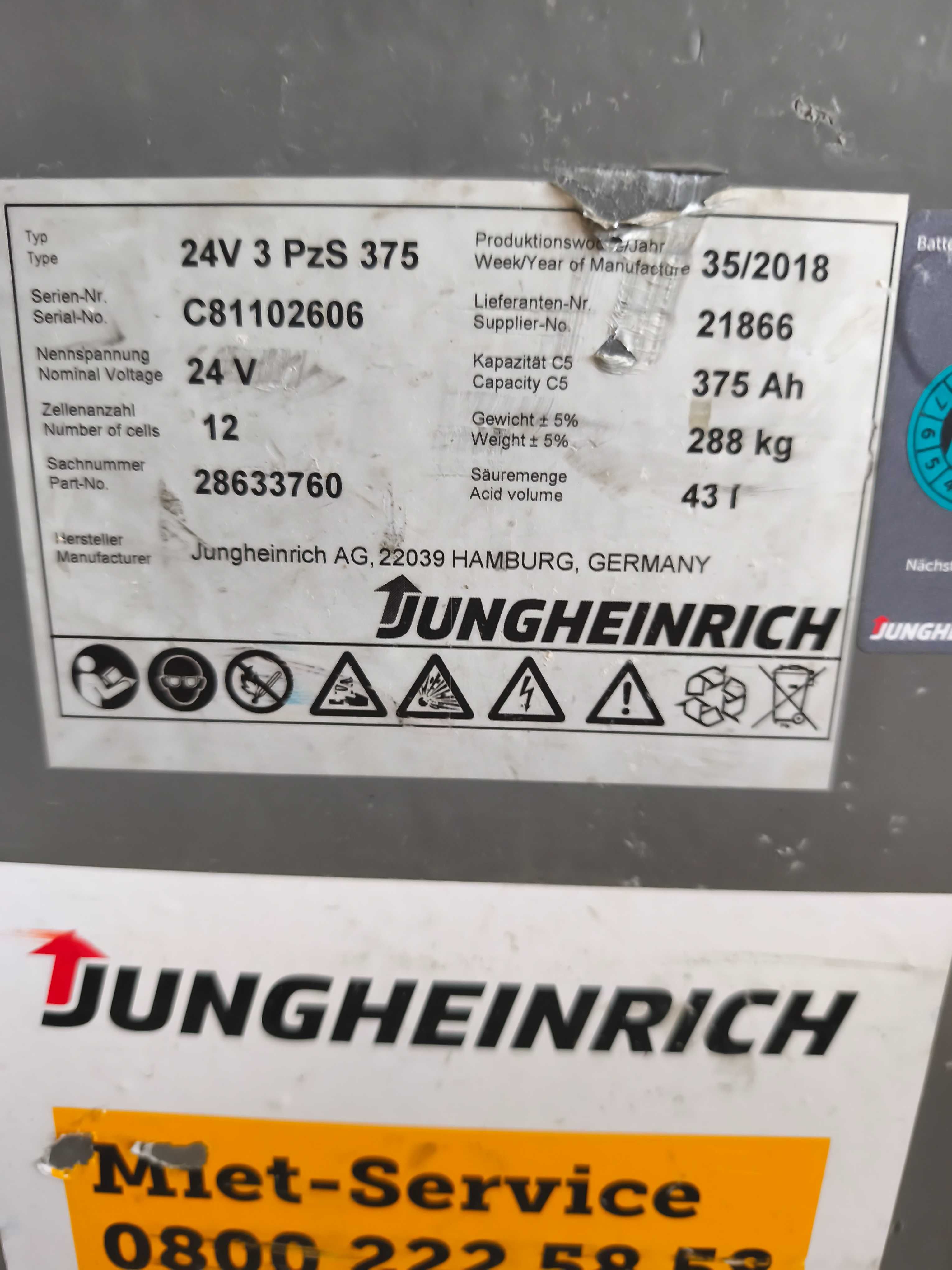 Електрически стакер Jungheinrich ERD 220