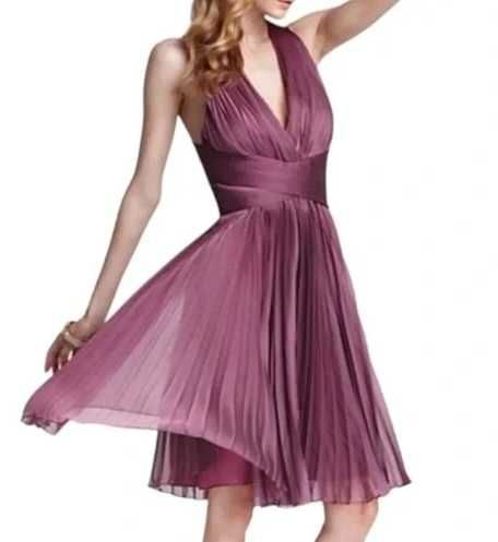 Rochie Halston Heritage, matase, S, superba, bretele incrucisate spate
