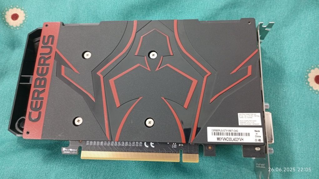 Placa video ASUS Cerberus GeForce® GTX 1050 Ti Advanced Edition, 4GB,