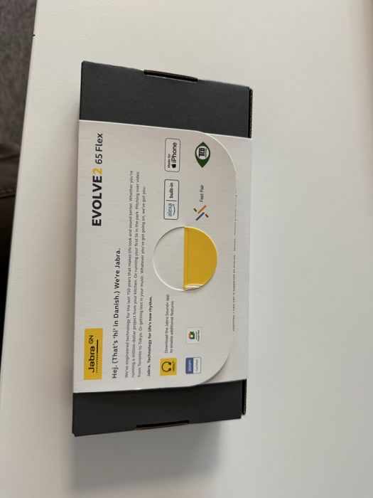 Căști Jabra Evolve2 65 Flex – Noi, sigilate, calitate premium