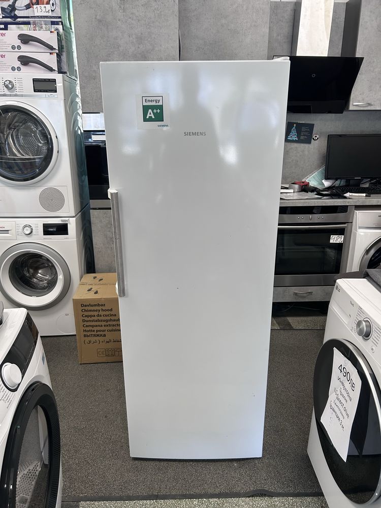 А++ инвертор Вертикален Фризер Siemens GS29NAW30 – NoFrost, 200 л, A++